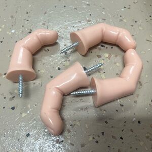 Faux finger drawer pulls